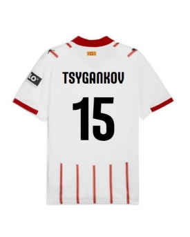 Billige Fotballdrakt Girona Viktor Tsyhankov #15 Replika Hjemmedrakt 2025-26 Kortermet Billige Fotballdrakt Girona Viktor Tsyhankov #15 Replika Hjemmedrakt 2025-26 Kortermet